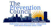 logo addiction prevention council erie county new york