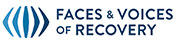 logo faces voices of recovery