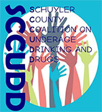 logo schuyler county ny coalition underage drinking and drugs